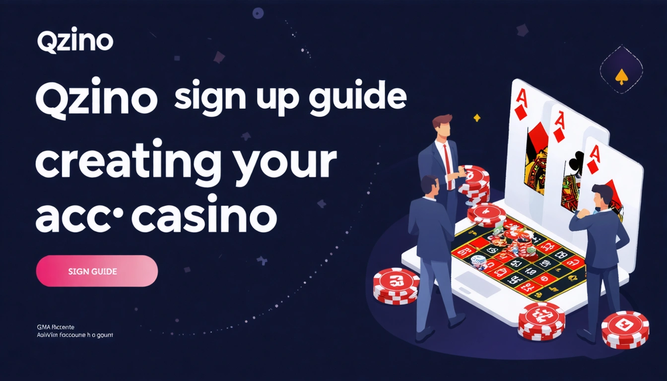 Qzino sign up guide for creating your casino account